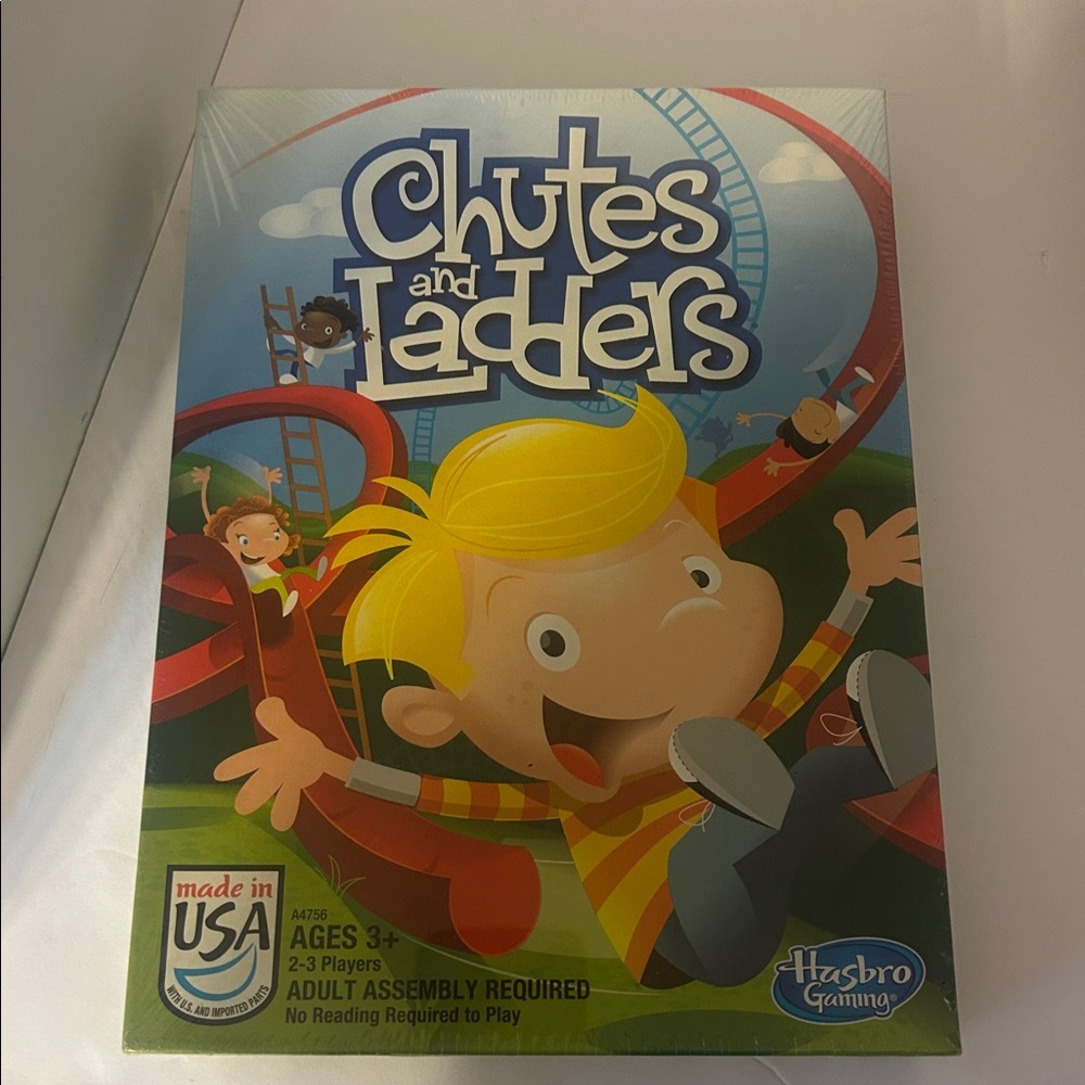 Chutes and ladders hasbro game new unopened